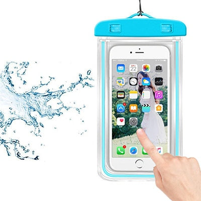 Trendy Waterproof Phone Pouch For Swimming - TrendsetterbyTracy Boutique