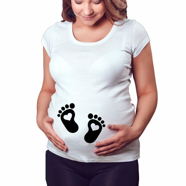 Trendy Pregnant Moms To Be Funny T-Shirts - TrendsetterbyTracy Boutique