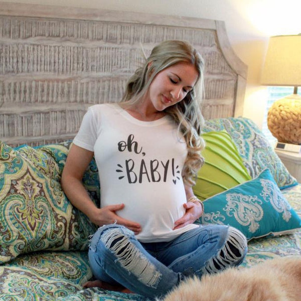 Trendy Pregnant Moms To Be Funny T-Shirts - TrendsetterbyTracy Boutique