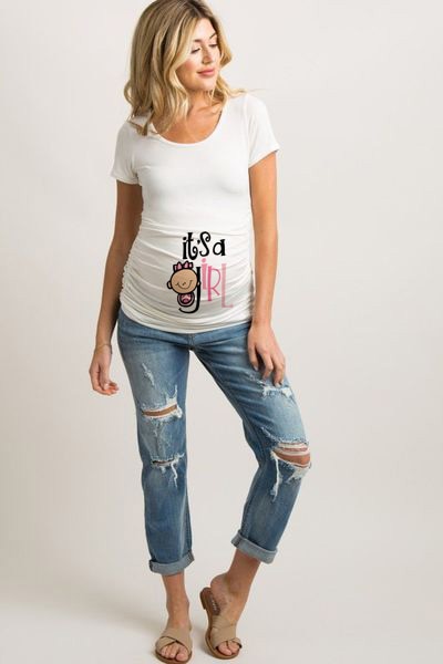 Trendy Pregnant Moms To Be Funny T-Shirts - TrendsetterbyTracy Boutique