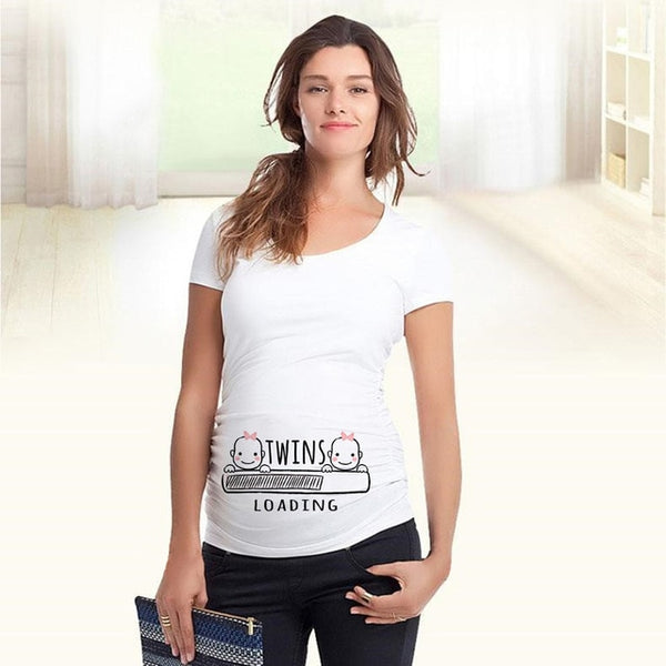 Trendy Pregnant Moms To Be Funny T-Shirts - TrendsetterbyTracy Boutique