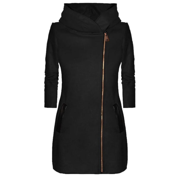 Trendy Long Sleeve Fashion Hooded Coat - TrendsetterbyTracy Boutique