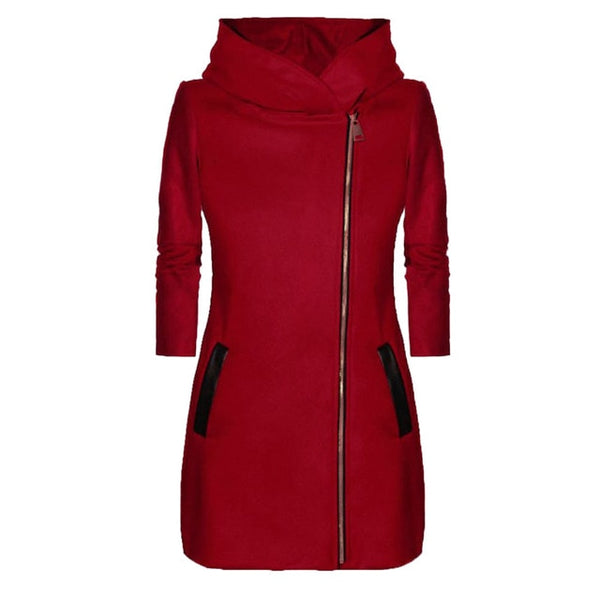 Trendy Long Sleeve Fashion Hooded Coat - TrendsetterbyTracy Boutique
