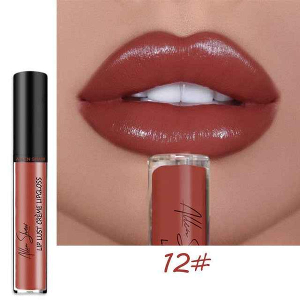 Trendy Waterproof Long Lasting Vivid Colorful Lip-gloss
