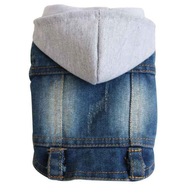 Trendy Denim Dog Clothes. XS-2XL