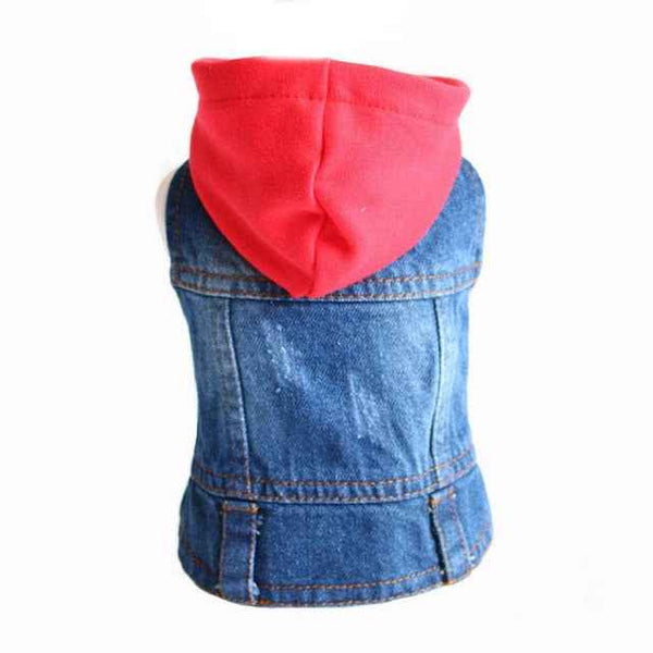 Trendy Denim Dog Clothes. XS-2XL