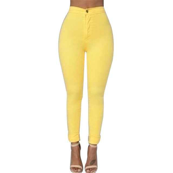 Trendy Denim Solid Colored Jeggings