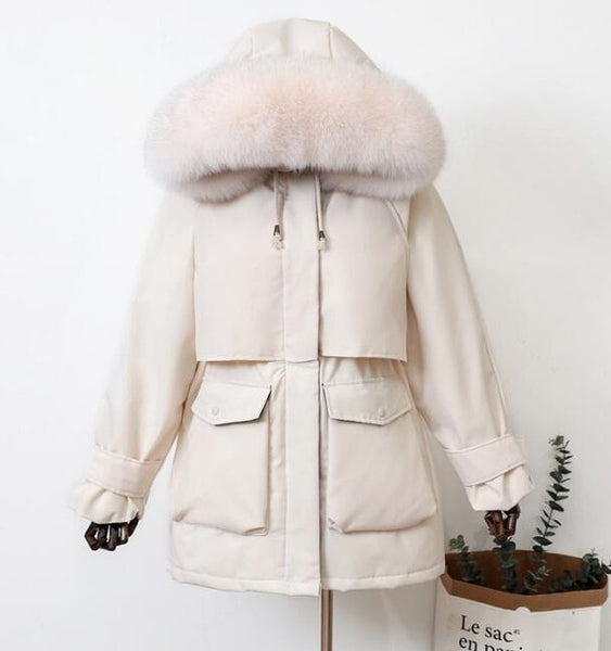 Trendy Faux Fur  Large Hooded Coat - TrendsetterbyTracy Boutique