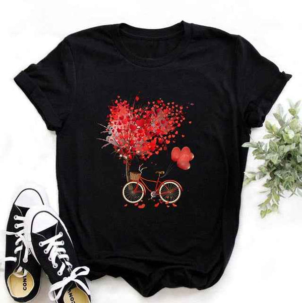 Trendy Love Casual T-Shirts