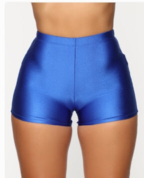 Trendy High Waist Summer Casual Biking Neon Shorts - TrendsetterbyTracy Boutique