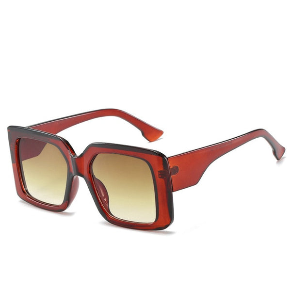 Trendy Big Frame Retro Square Sunglasses - TrendsetterbyTracy Boutique