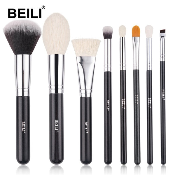 Trendy Professional Black Makeup Brushes - TrendsetterbyTracy Boutique