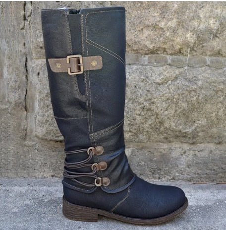Trendy Knee High Suede Boots - TrendsetterbyTracy Boutique
