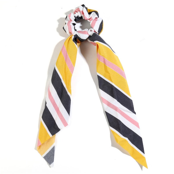 Trendy Cotton Fashion Elastic Hair Scarf Ribbon - TrendsetterbyTracy Boutique