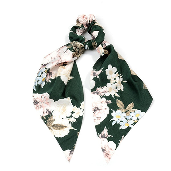 Trendy Cotton Fashion Elastic Hair Scarf Ribbon - TrendsetterbyTracy Boutique