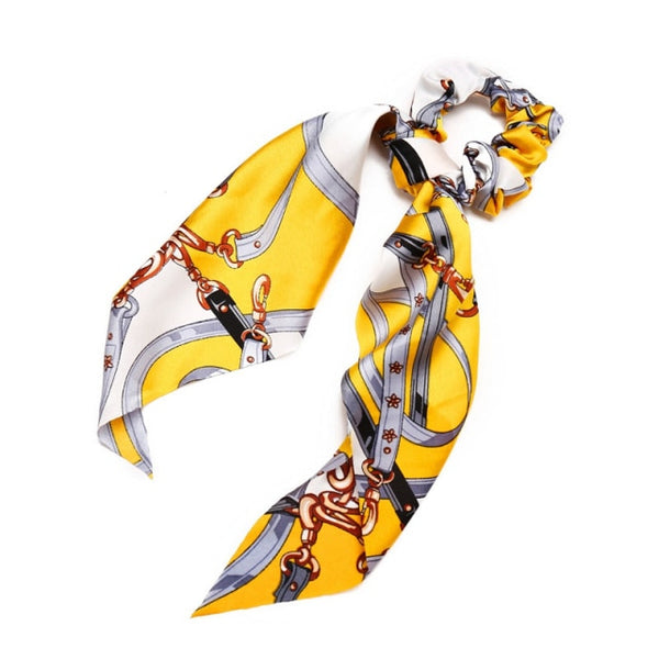 Trendy Cotton Fashion Elastic Hair Scarf Ribbon - TrendsetterbyTracy Boutique