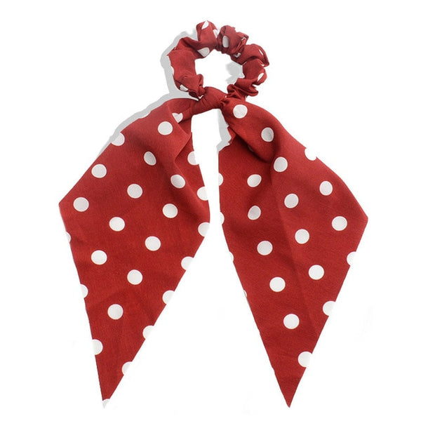 Trendy Cotton Fashion Elastic Hair Scarf Ribbon - TrendsetterbyTracy Boutique