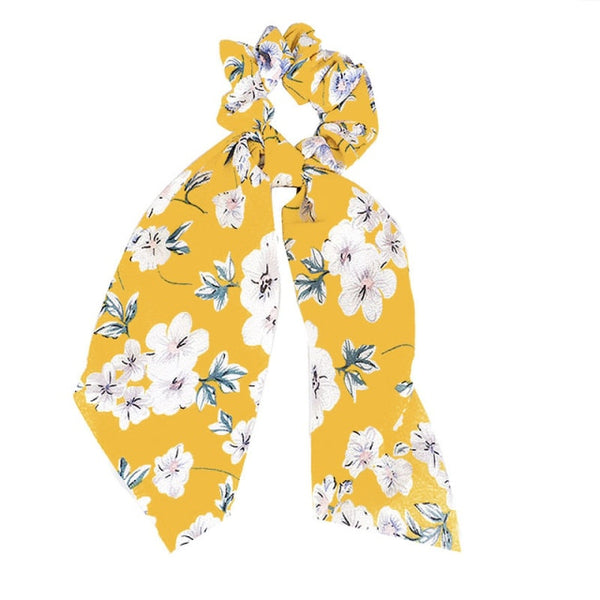 Trendy Cotton Fashion Elastic Hair Scarf Ribbon - TrendsetterbyTracy Boutique