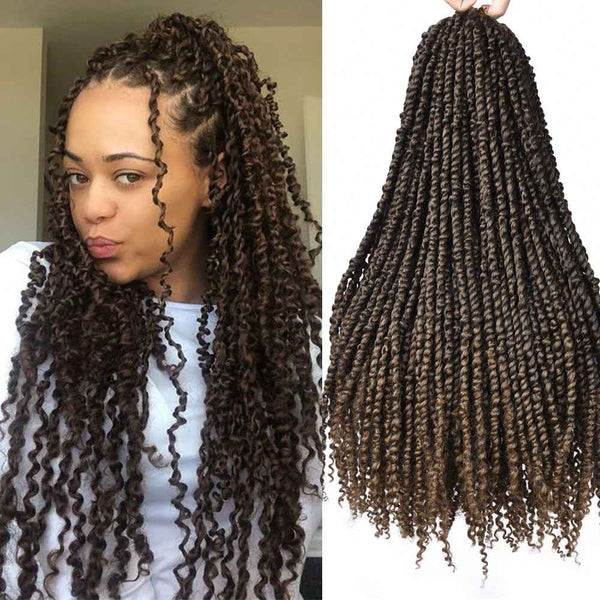 Trendy 24 inch Passion Pre Twisted Synthetic Crochet Hair