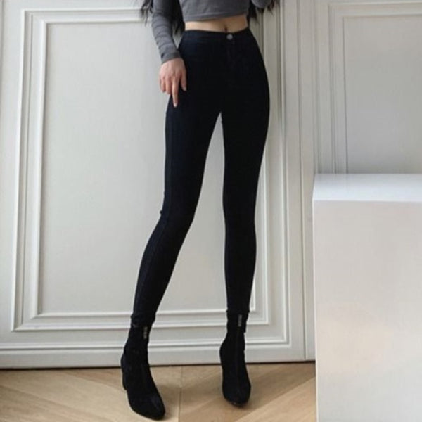 Trendy Stretch Skinny High Waist Jeans - TrendsetterbyTracy Boutique