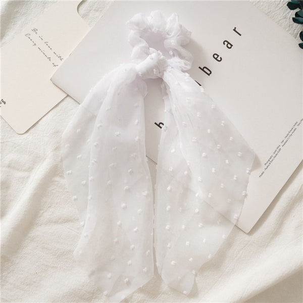 Trendy Cotton Fashion Elastic Hair Scarf Ribbon - TrendsetterbyTracy Boutique