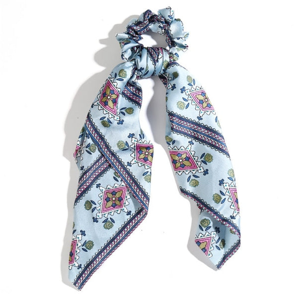 Trendy Cotton Fashion Elastic Hair Scarf Ribbon - TrendsetterbyTracy Boutique