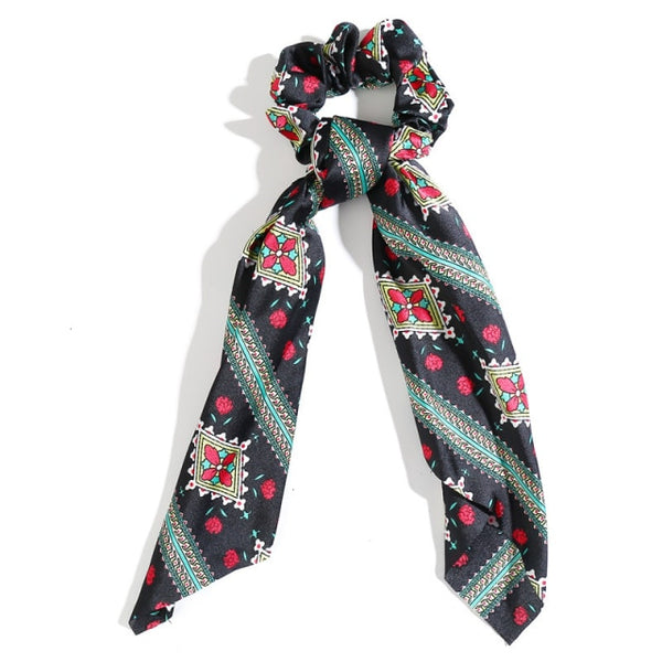 Trendy Cotton Fashion Elastic Hair Scarf Ribbon - TrendsetterbyTracy Boutique