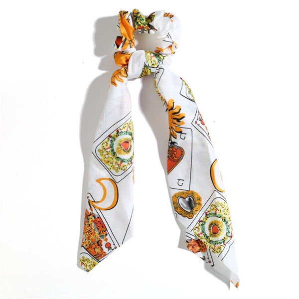 Trendy Cotton Fashion Elastic Hair Scarf Ribbon - TrendsetterbyTracy Boutique