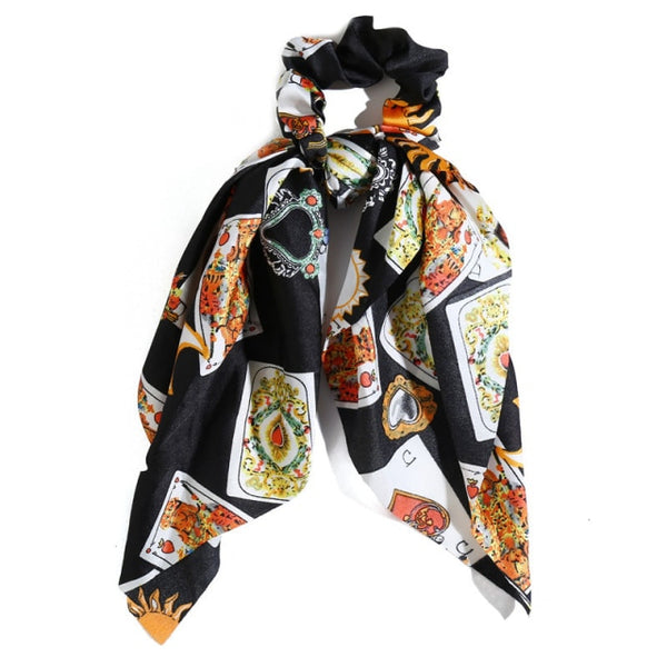 Trendy Cotton Fashion Elastic Hair Scarf Ribbon - TrendsetterbyTracy Boutique