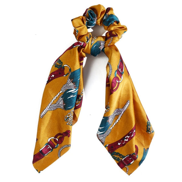 Trendy Cotton Fashion Elastic Hair Scarf Ribbon - TrendsetterbyTracy Boutique