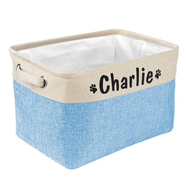 Trendy Personalized Pet  Storage Basket - TrendsetterbyTracy Boutique