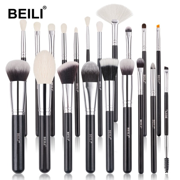 Trendy Professional Black Makeup Brushes - TrendsetterbyTracy Boutique