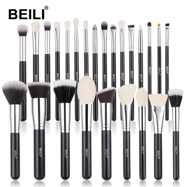 Trendy Professional Black Makeup Brushes - TrendsetterbyTracy Boutique