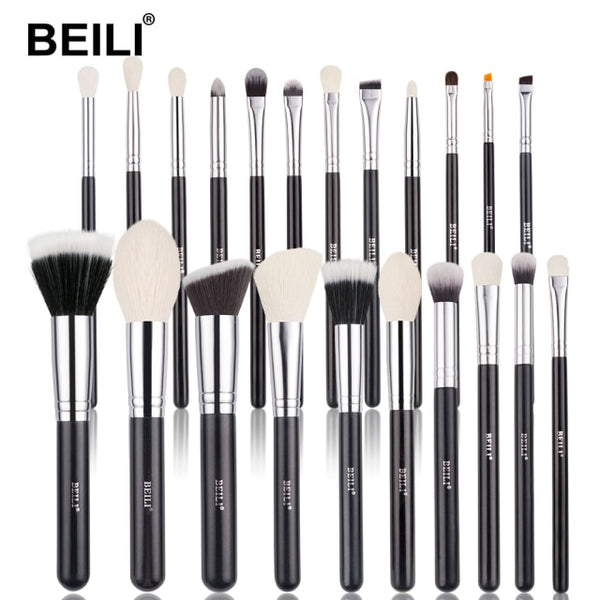 Trendy Professional Black Makeup Brushes - TrendsetterbyTracy Boutique