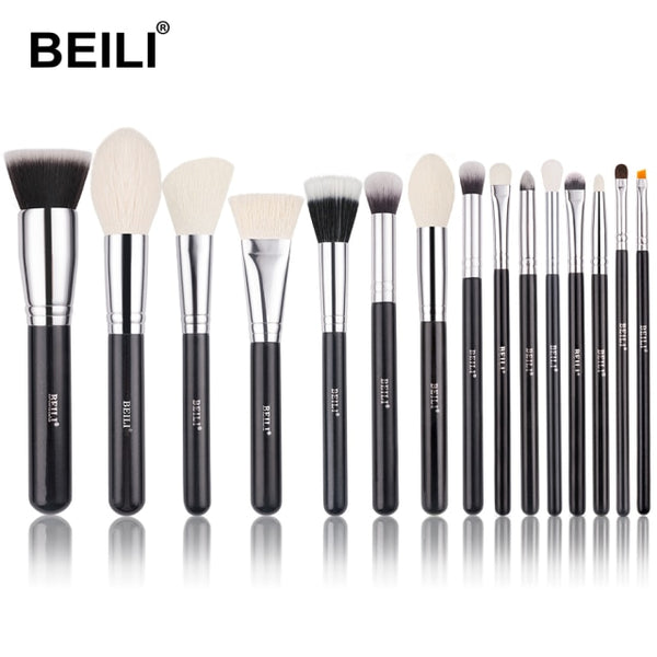 Trendy Professional Black Makeup Brushes - TrendsetterbyTracy Boutique