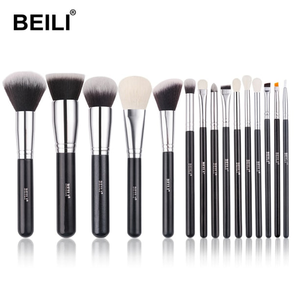 Trendy Professional Black Makeup Brushes - TrendsetterbyTracy Boutique