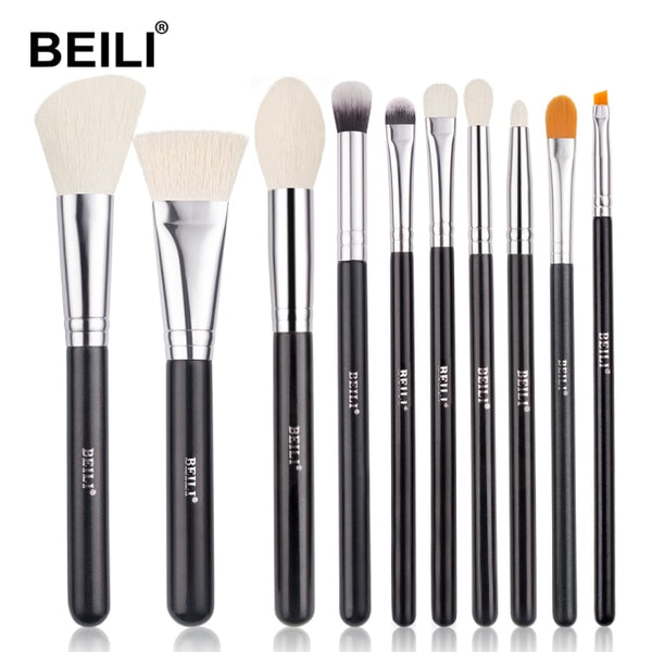 Trendy Professional Black Makeup Brushes - TrendsetterbyTracy Boutique