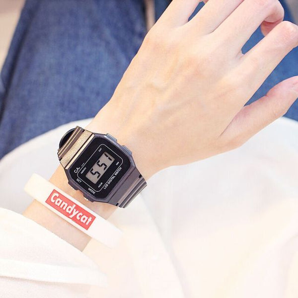 Trendy Digital Men Sports Waterproof  Watches - TrendsetterbyTracy Boutique