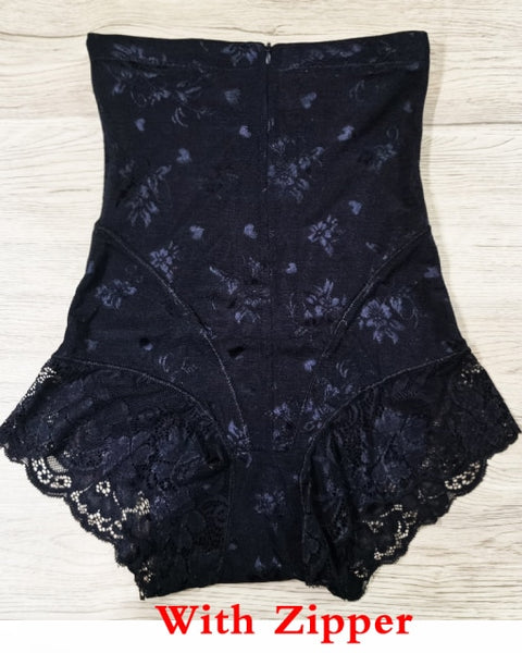 Trendy Body Shaper Sexy Lace Panties With Zipper - TrendsetterbyTracy Boutique