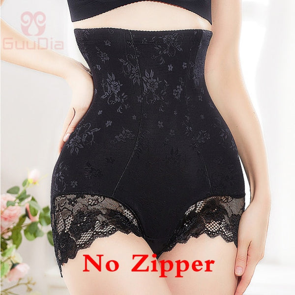 Trendy Body Shaper Sexy Lace Panties With Zipper - TrendsetterbyTracy Boutique