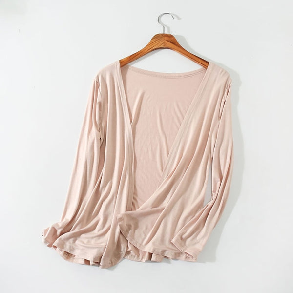 Trendy Long Sleeve Loose Knitted Casual Cardigan Sweater - TrendsetterbyTracy Boutique