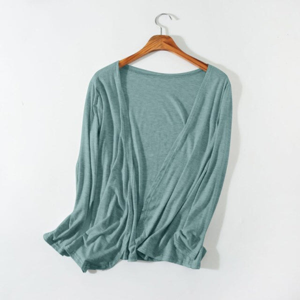 Trendy Long Sleeve Loose Knitted Casual Cardigan Sweater - TrendsetterbyTracy Boutique