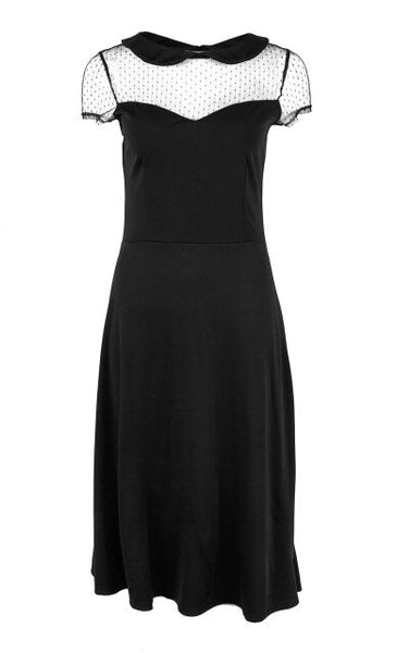 Trendy Mesh Lace Sexy Cocktail Dress - TrendsetterbyTracy Boutique