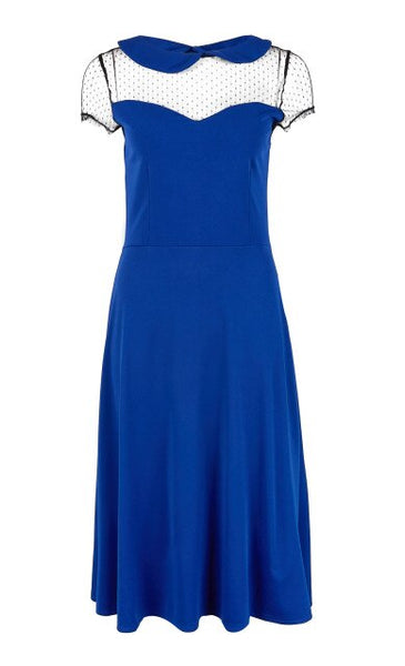 Trendy Mesh Lace Sexy Cocktail Dress - TrendsetterbyTracy Boutique