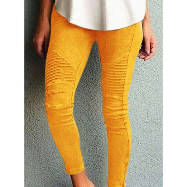 Trendy Mid Waist Skinny Stretch Pattern Jeans - TrendsetterbyTracy Boutique
