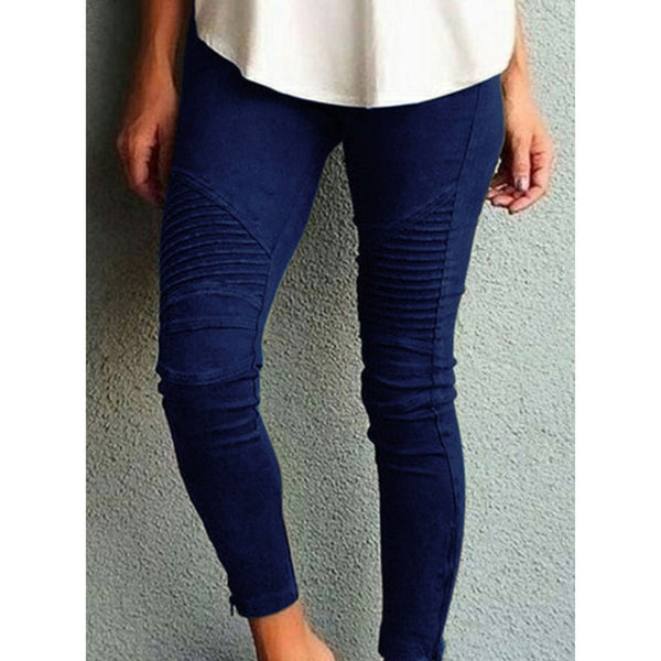 Trendy Mid Waist Skinny Stretch Pattern Jeans - TrendsetterbyTracy Boutique