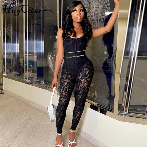 Trendy High Waist Knitted Black Jumpsuit - TrendsetterbyTracy Boutique