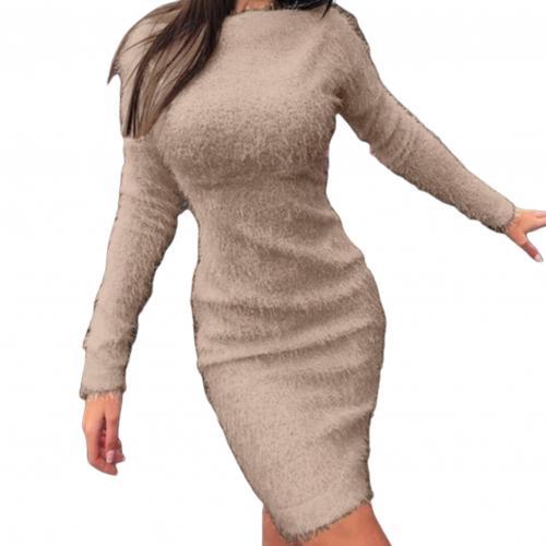 Trendy Long Sleeve Cashmere Sweater Dress - TrendsetterbyTracy Boutique