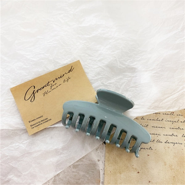 Trendy Large Solid Color Hair Claws Hair Accessories - TrendsetterbyTracy Boutique