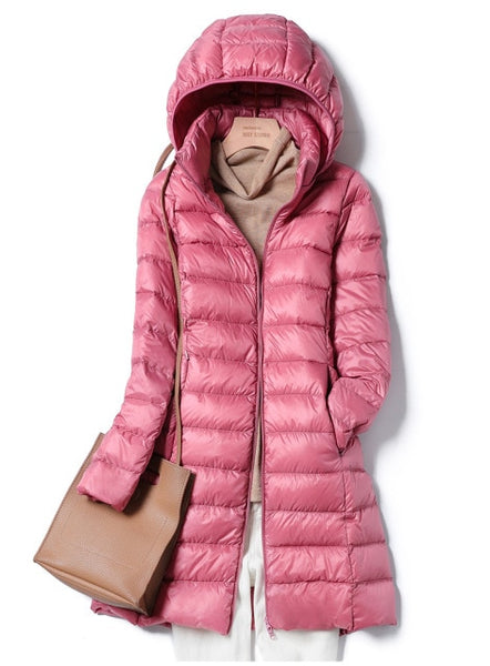 Trendy Long Puffy Ultra Casual Coat With Hood - TrendsetterbyTracy Boutique